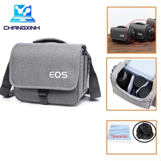 Túi đựng máy ảnh cao cấp CHANGXING TT132, tặng túi trùm chống nước và khăn lau lens