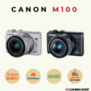 Máy ảnh Canon EOS M100 + Ống Kính nhỏ gọn Vlog