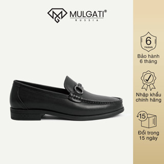 Giày lười nam MULGATI Horsebit Loafer đai ngang da trơn - YB2581