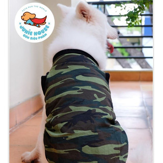 Áo thun 3 lỗ cho chó lớn