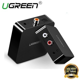 Bộ chuyển đổi quang + Coaxial sang AV chính hãng UGREEN, bọ chuyển cổng quang tivi sang cổng AV loa âm ly