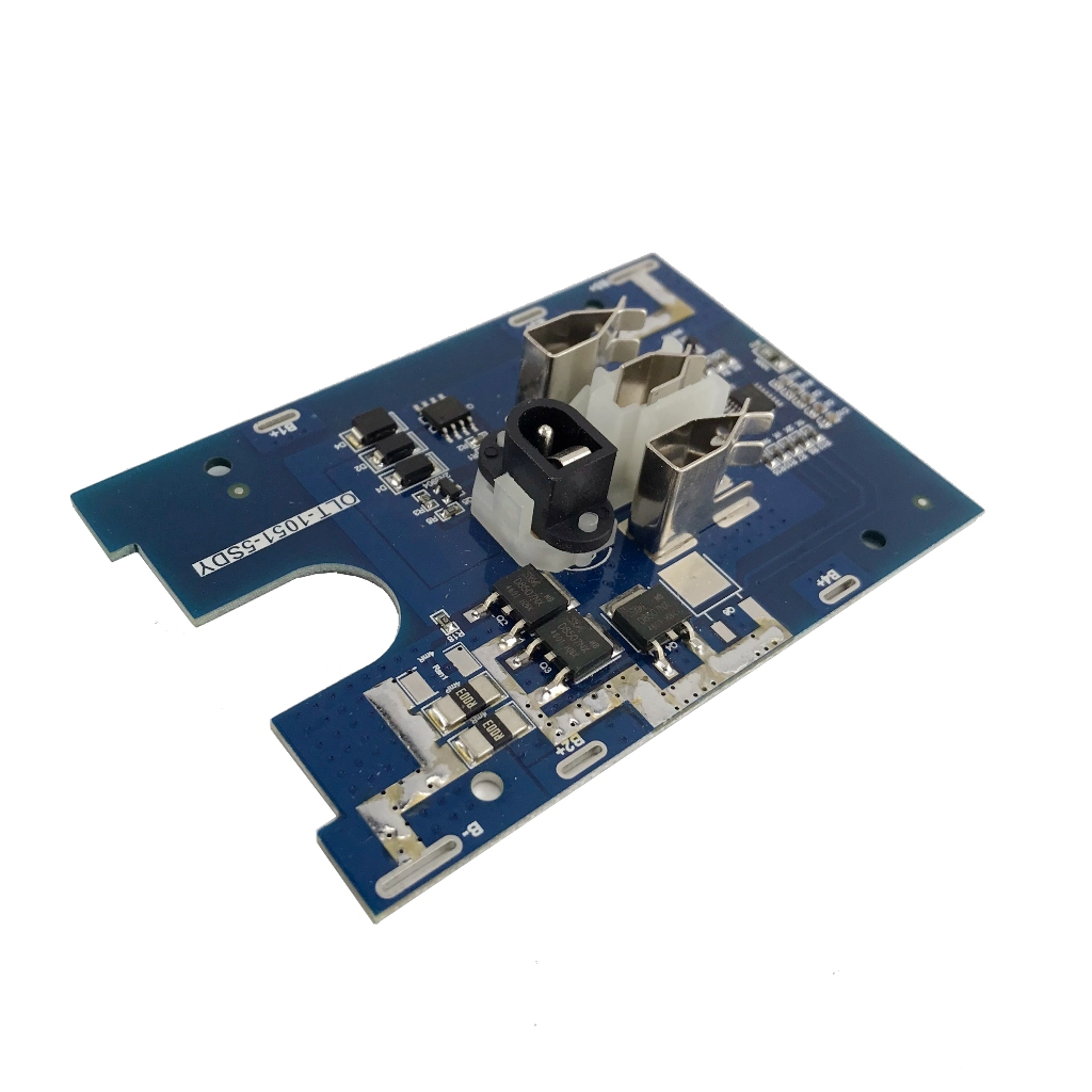 Mạch sạc và bảo vệ pin 18v - 21v 5S 3P 60A (Boss)_màu xanh dương hoặc xanh lá