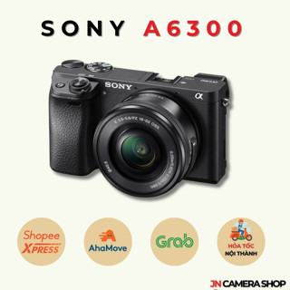 Máy ảnh Sony Alpha A6300 + Lens 16-50mm Quay phim 4K