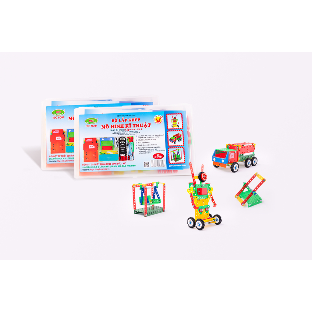 BỘ LẮP GHÉP MÔ HÌNH KỸ THUẬT LỚP 4 VÀ LỚP 5
