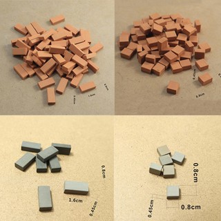 [FREESHIP❤️] Gạch Đồ Chơi Mini Xây Nhà Mini Và Mô Hình Tiểu Cảnh Tặng Kèm 1 Gói Xi Măng 50g