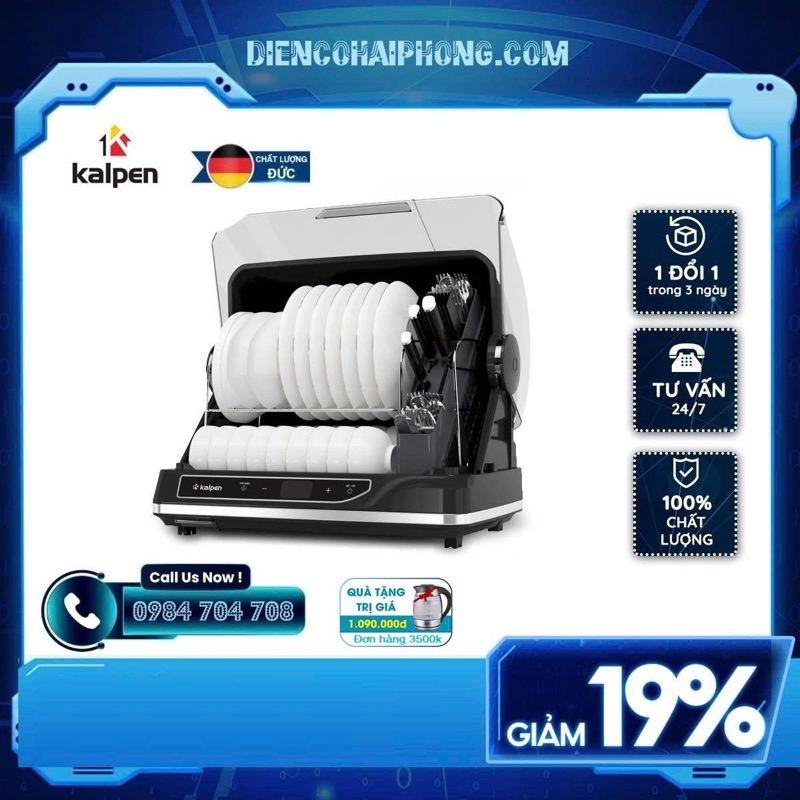 Máy sấy bát KALPEN DD99 Dung tích 58lít