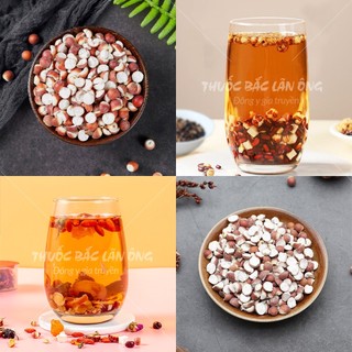 Hạt khiếm thực khô 100g, khiếm thật, vỡ đôi, thơm, sạch, không lẫn tạp chất - Lãn Ông