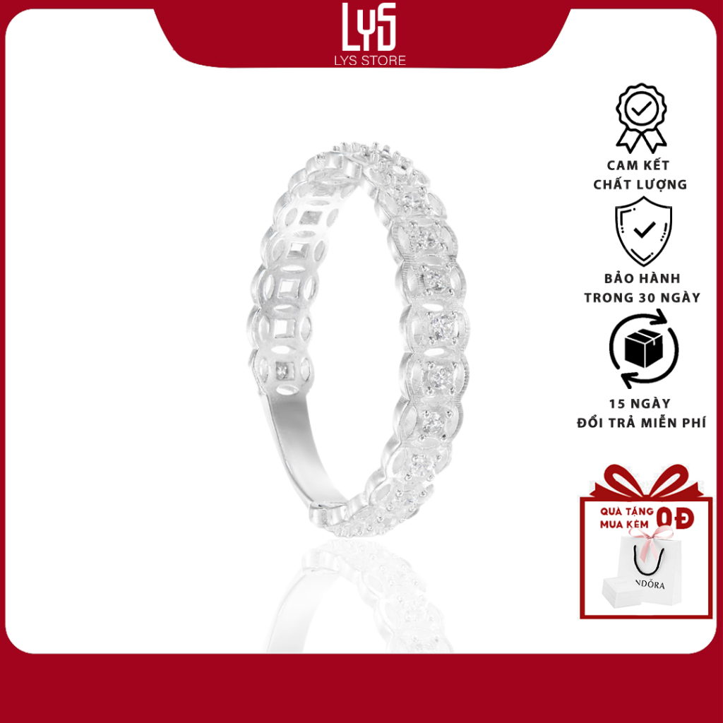 Nhẫn bạc nữ Pan Silver Ring Fullbox 8235- Nhẫn Bạc Nữ S925