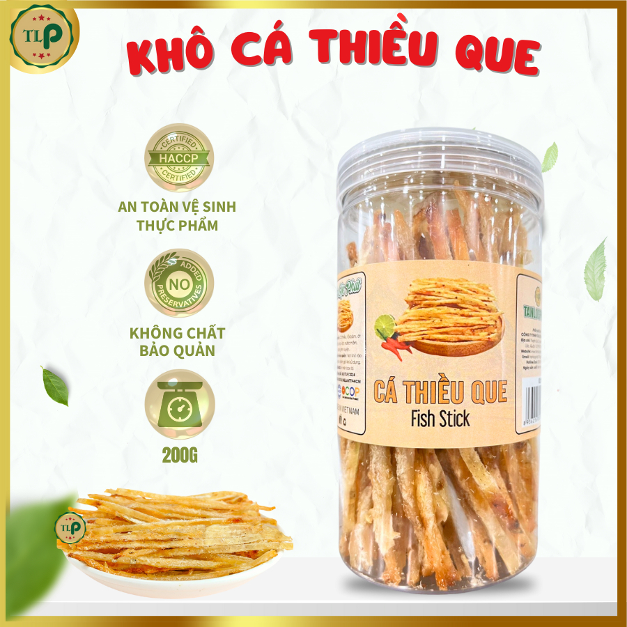 KHÔ CÁ THIỀU DẠNG QUE TÂN LỘC PHÁT HŨ 200G