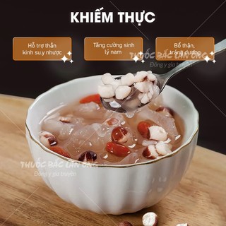 Hạt khiếm thực khô 1kg, khiếm thật, vỡ đôi, thơm, sạch, không lẫn tạp chất - Lãn Ông