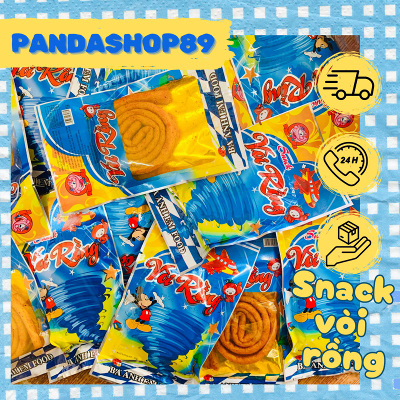 Combo Snack vòi rồng (gói 30g)