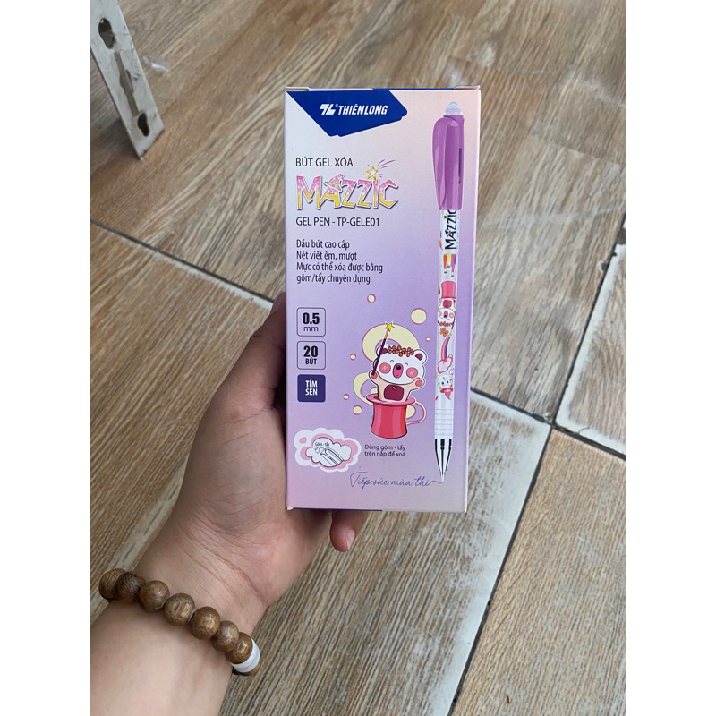 Bút gel tím xoá được(20 cây)GelE01
