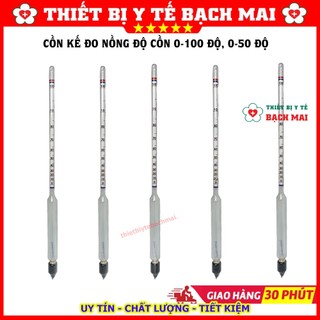 Cồn Kế Đo Nồng Độ Cồn Trong Dung Dịch