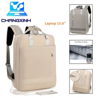 Balo laptop 15.6 inch CHANGXINH TT104 tích hợp cổng sạc USB