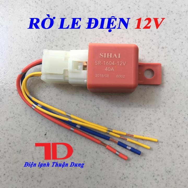 Rờ Le Điện 12V