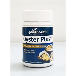 date 10/26 - Viên uống Tinh Chất Hàu Oyster Plus Goodhealth New Zealand chai 60 viên từ úc - chai lùn