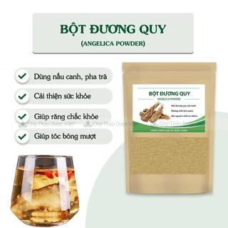 Bột đương quy 100g, bột sâm đương quy tăng cường tuần hoàn máu, bổ khí huyết, tốt cho sức khỏe