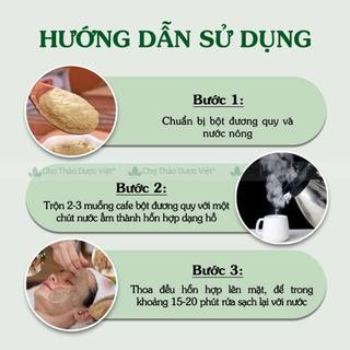 Bột đương quy 100g, bột sâm đương quy tăng cường tuần hoàn máu, bổ khí huyết, tốt cho sức khỏe