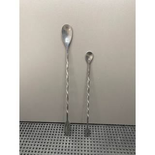 Thìa inox 32cm, thìa khuấy 2 đầu inox 32 cm tiện lợi trong pha chế