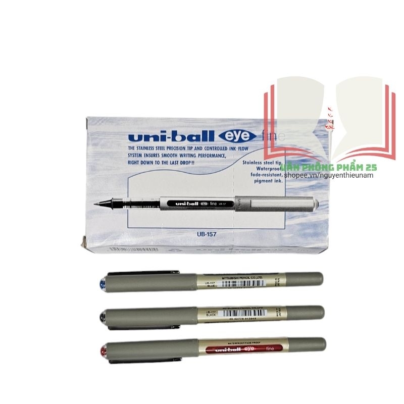Bút uni-ball UB-157 ngòi 0.7mm.
