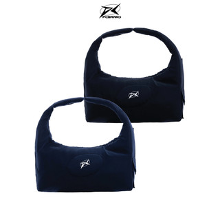 Túi Đeo Chéo Vải Dù Nam Nữ PC BRAND - PLANET CRACK - PUFFY SHOULDER BAG Xanh/Đen