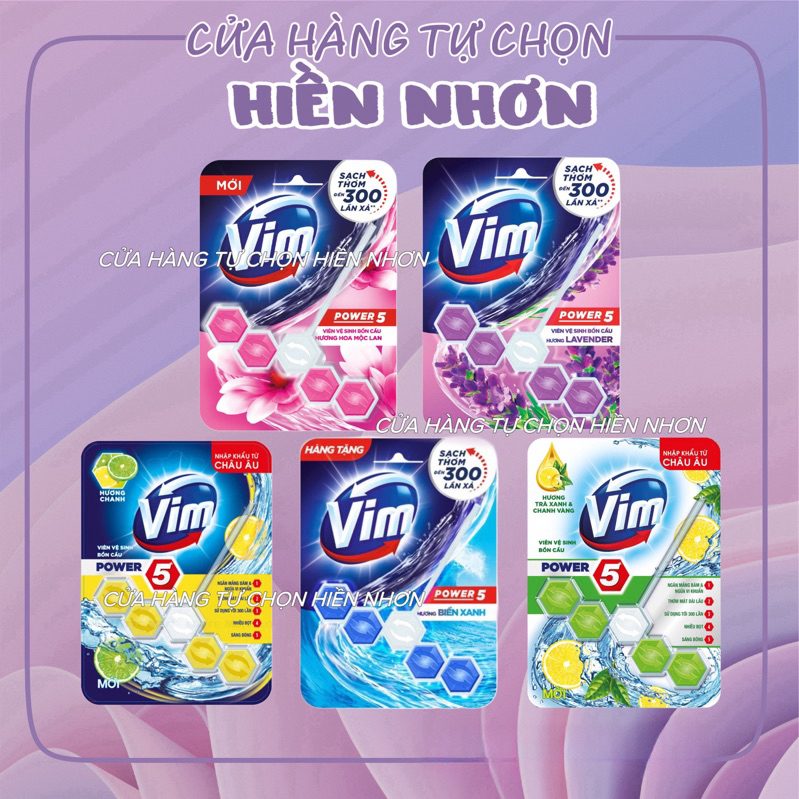 Viên treo vệ sinh bồn cầu VIM 55g