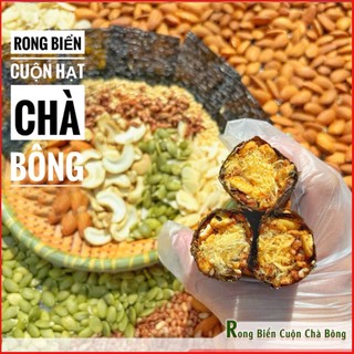 1KG RONG BIỂN CUỘN HẠT CHÀ BÔNG