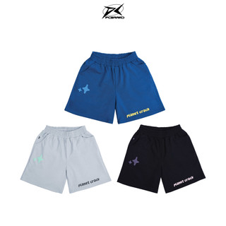 Quần Short Nam Nữ PC BRAND - PLANET CRACK - HUG OR CRACK SHORTS Grey/Blue/Black Họa tiết In Nổi