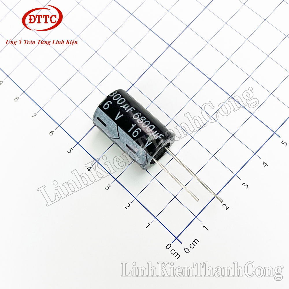 Bộ 5 Chiếc Tụ Hóa 6800uF 16V (16x25mm)