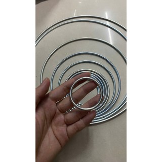 Vòng sắt làm thủ công, dreamcatcher, macrame, đồ handmade size nhỏ