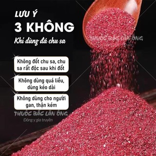 Đá chu sa 500g (Đá xích đan)