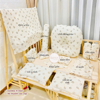 Các loại vỏ gối xô muslin cao cấp nhà iuem
