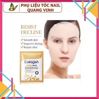 (Combo 5 miếng) Mặt nạ đắp mặt collagen Sadoer 25g