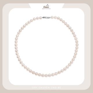 Dây chuyền đính ngọc trai nhân tạo cho bé