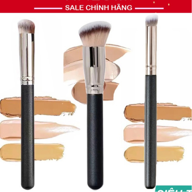 1 Cọ che khuyết điểm tán kem nền Halomi 170 270 370 lông mềm tiện lợi Nội địa Trung NL