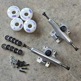 Ván trượt Skateboard BUCK SKATEBOARDS BLANK BASIC COMPLETE SET 8.0
