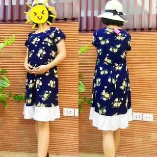 THANH LÝ Thời Trang Váy Bầu Bầu May Theo Thiết Kế Free Size GIAO NGẪU NHIÊN