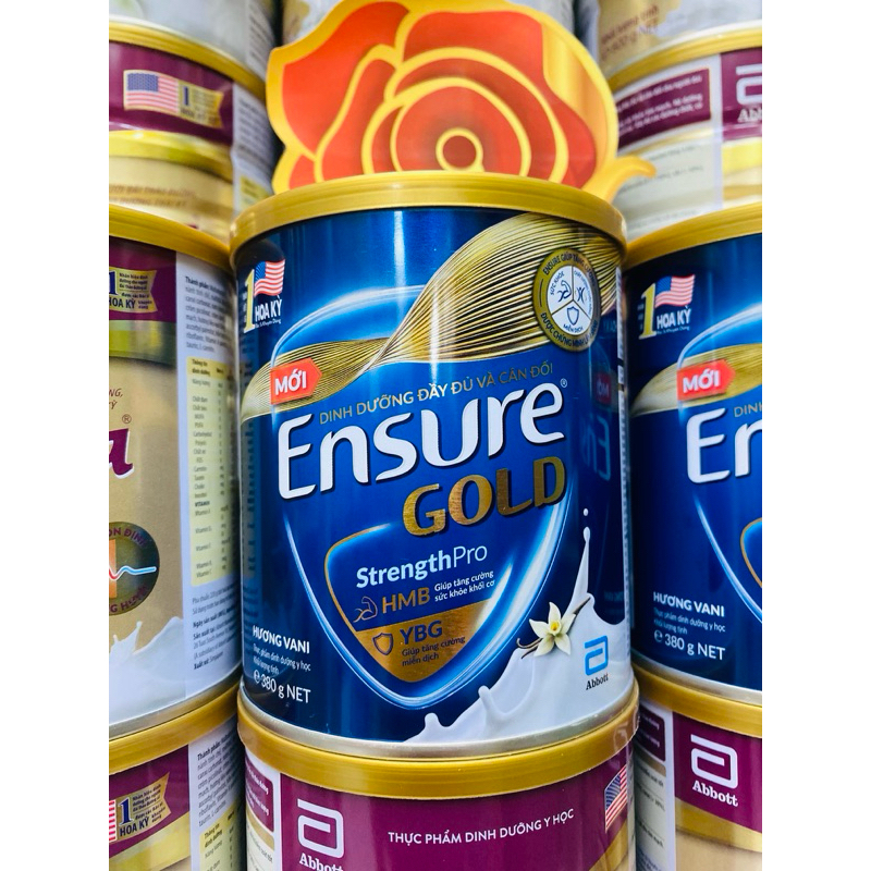 [mẫu mới] Sữa bột Ensure Gold 400g