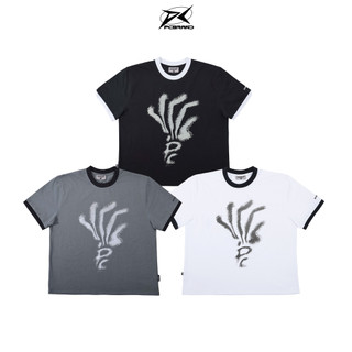 Áo Thun Nam Nữ PC BRAND - PLANET CRACK - HANDLE TEE Form rộng Đen/Trắng/Xám Xanh 100% Organic Cotton