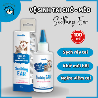 Soothing Ear Vemedim nước rửa tai ngừa viêm cho chó mèo chính hãng