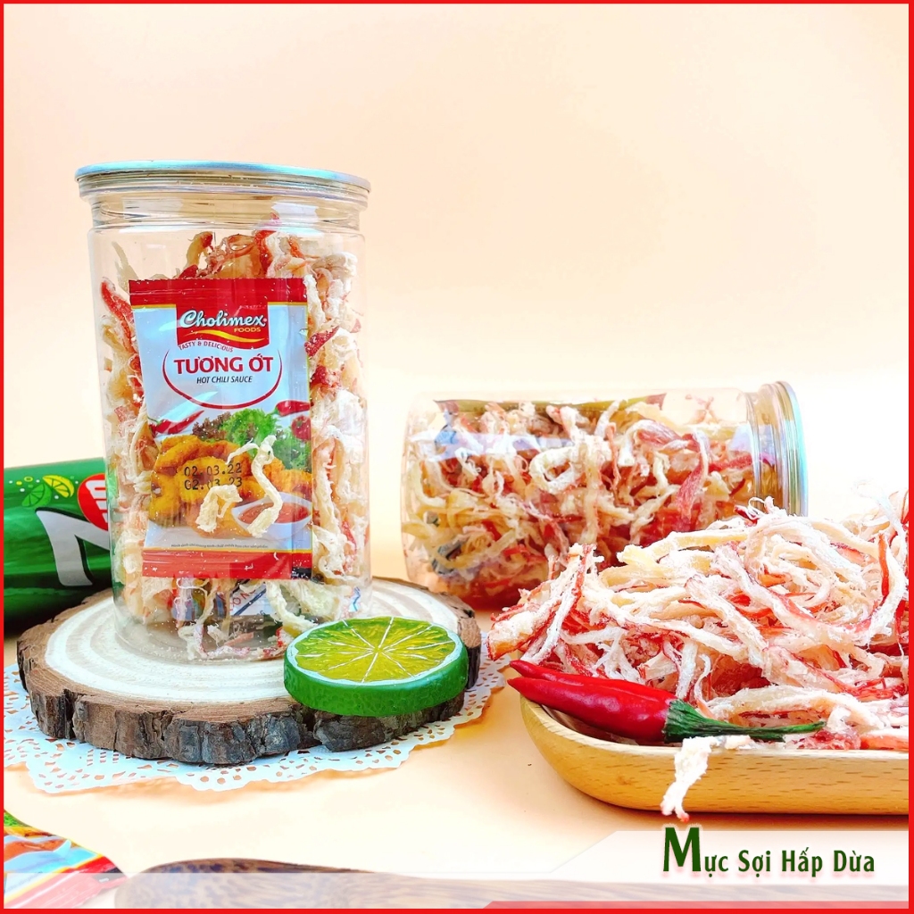 <LON PET 230G> KHÔ MỰC HẤP NƯỚC DỪA 🦑