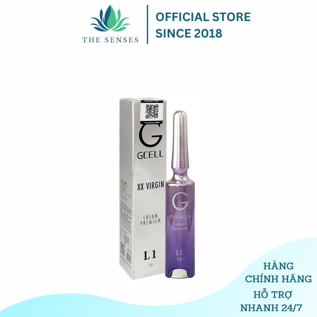 Kem làm hồng môi Gcell XX Virgin Cream Premium L 5ml - The Senses