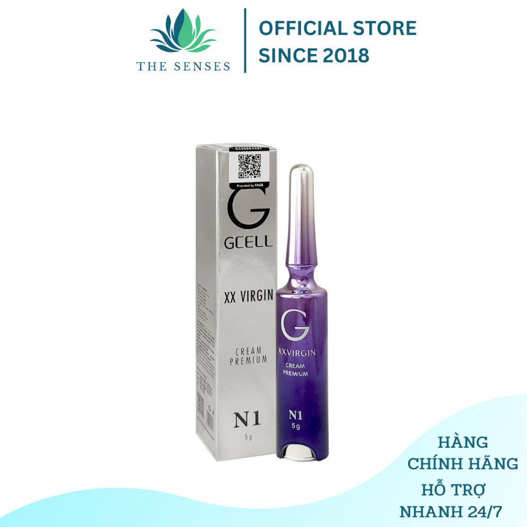 Kem làm hồng nhũ hoa Gcell XX Virgin Cream Premium N 5g-10g-20g - The Senses