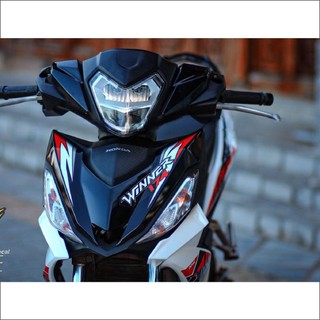 Tem rời xe Winner Trắng đỏ đen (C)