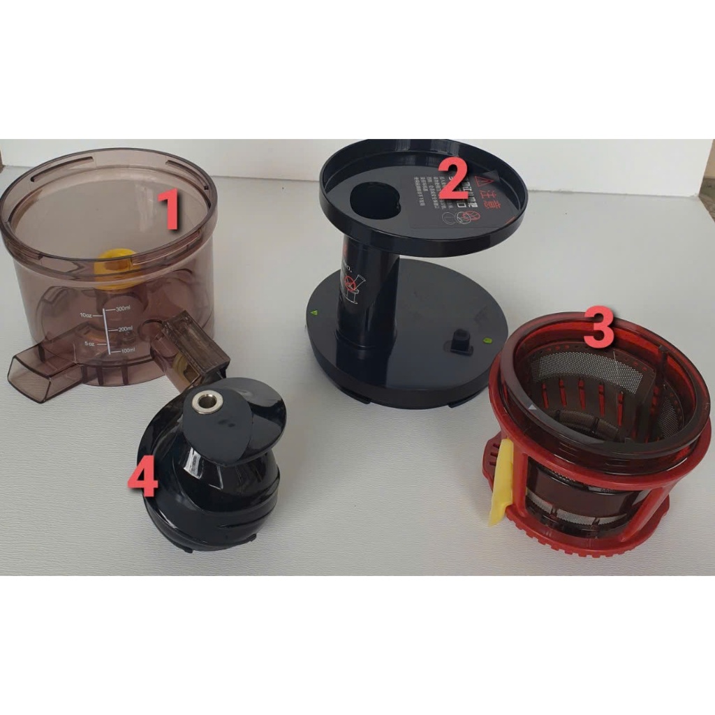 PHỤ KIỆN THAY THẾ  máy ép chậm SAVTM je07: a, nạp, nhồi, soắn, lưới, trục bánh răng..