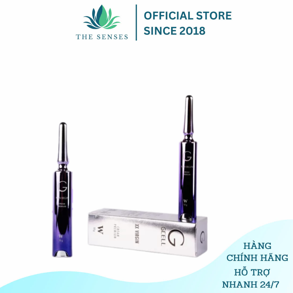 Kem làm hồng vùng kín Gcell XX Virgin Cream Premium W 5g-10g-20g - The Senses