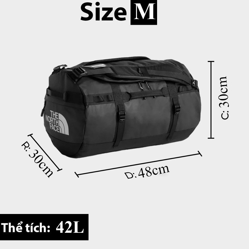 Túi trống TNF Base Camp Duffel Small- 42 lít