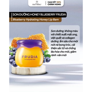 Son dưỡng mật ong việt quất FRUDIA BLUEBERRY HYDRATING HONEY LIP BALM