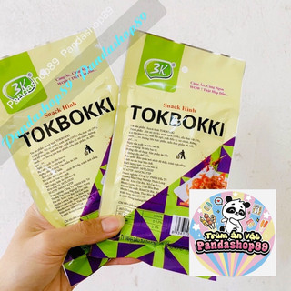 Combo Snack Hình Tokbokki vị cay, 3K food, đồ ăn vặt tuổi thơ cổng trường, Pandashop89