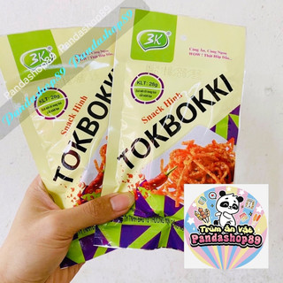Combo Snack Hình Tokbokki vị cay, 3K food, đồ ăn vặt tuổi thơ cổng trường, Pandashop89